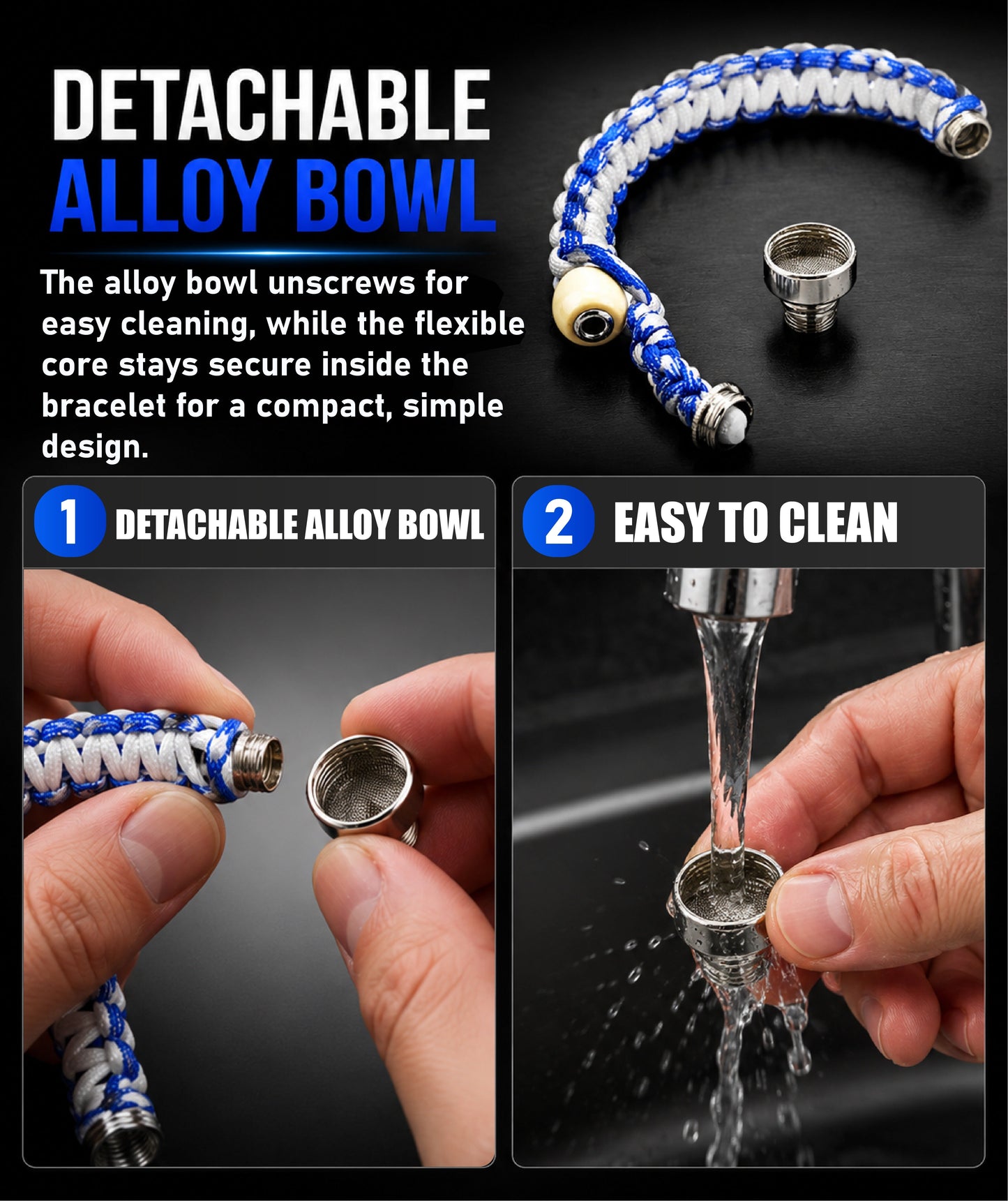 NEYEROSM™ WristCore Stealth Alloy Bracelet Tool