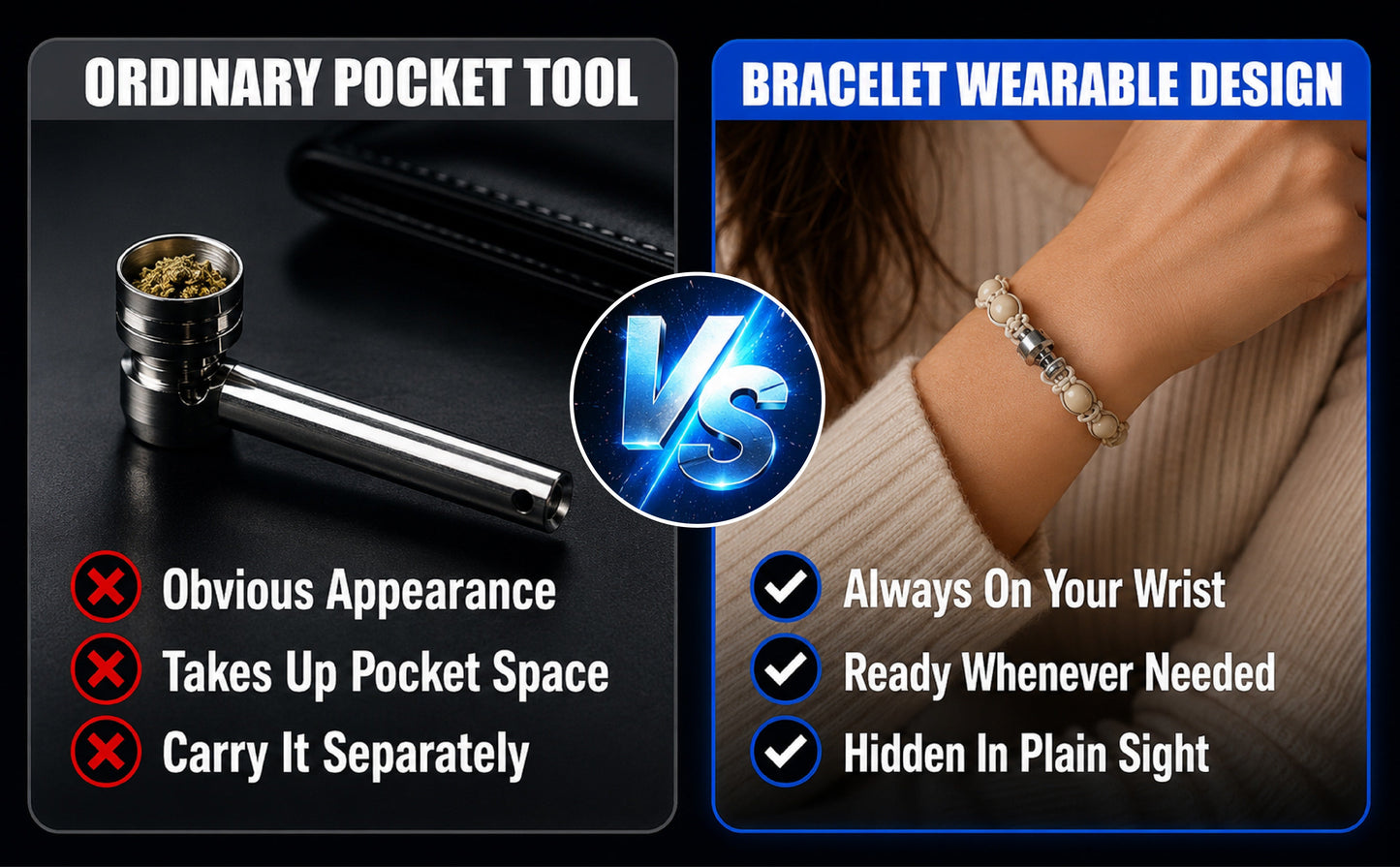 NEYEROSM™ WristCore Stealth Alloy Bracelet Tool